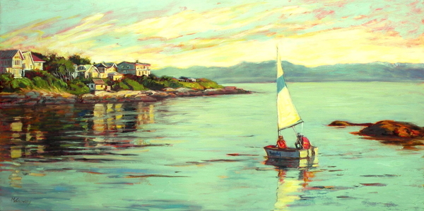 Summer Afternoon 24x48  (sold)
