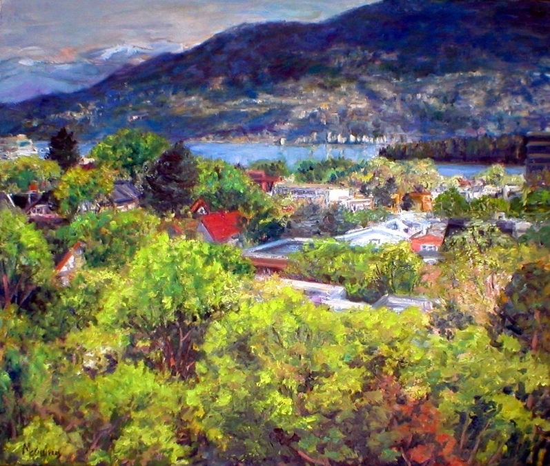 View From My Studio 30x36